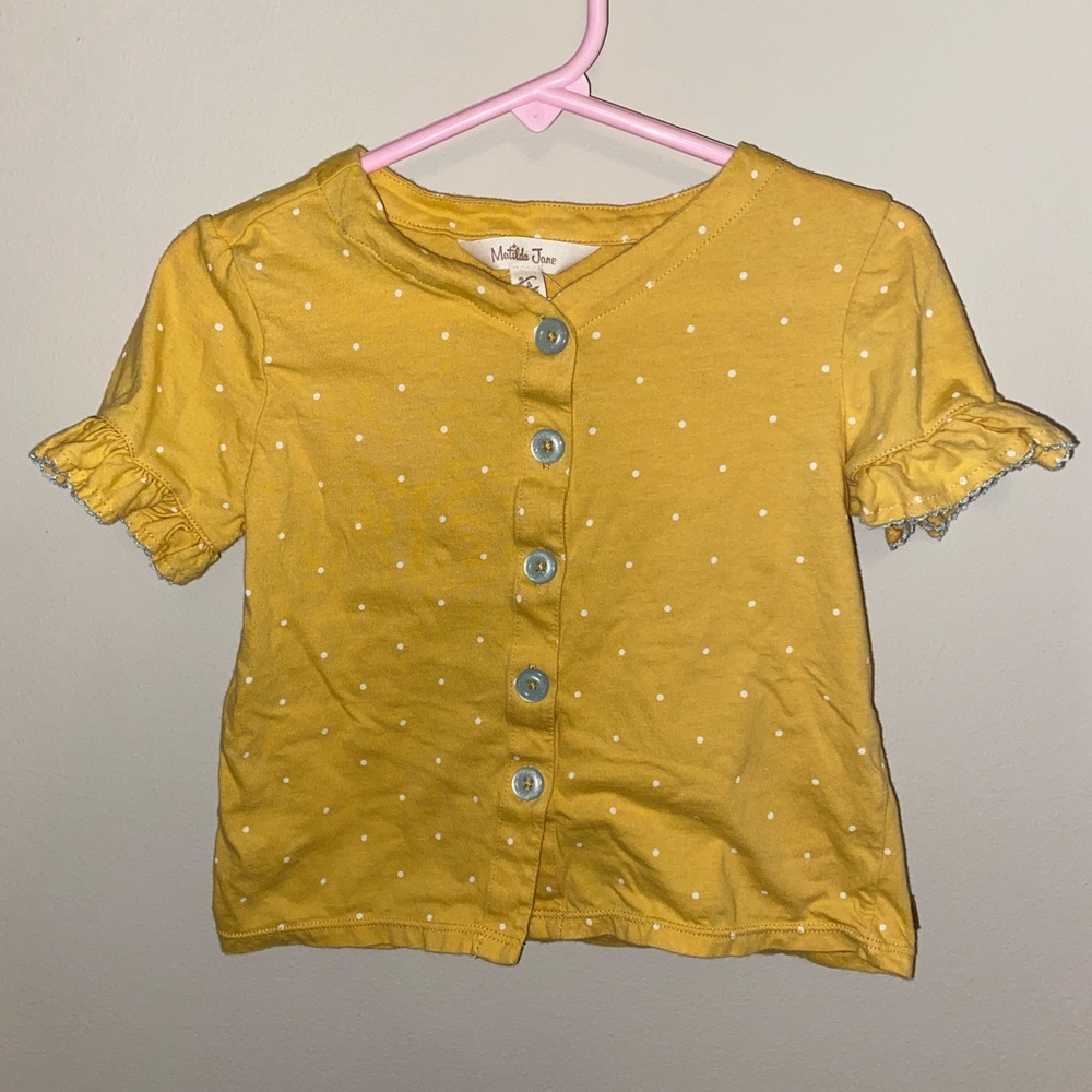 Matilda Jane polkadot top